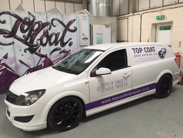 Car Scratch Repair Warrington, Top Coat